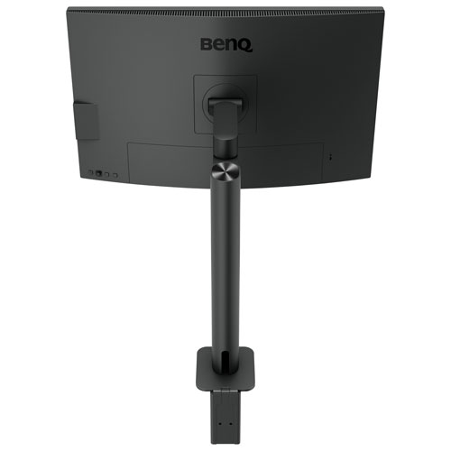 Moniteur ACL IPS Ultra HD 4K 60 Hz de 27 po DesignVue de BenQ avec temps de réponse de 5 ms gris à gris - Gris métallique