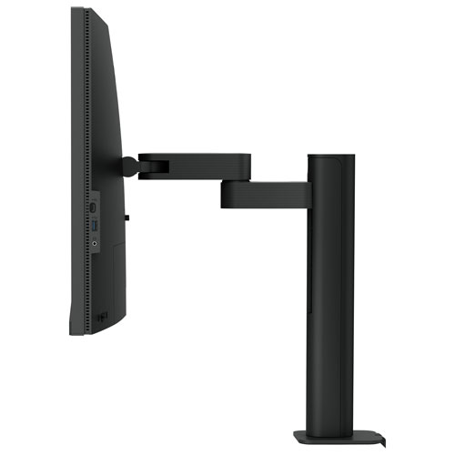 Moniteur ACL IPS Ultra HD 4K 60 Hz de 31,5 po DesignVue de BenQ avec temps de réponse de 5 ms gris à gris - Gris métallique