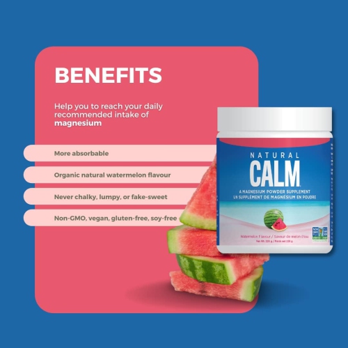 Natural Calm Magnesium Citrate Powder, 226g
