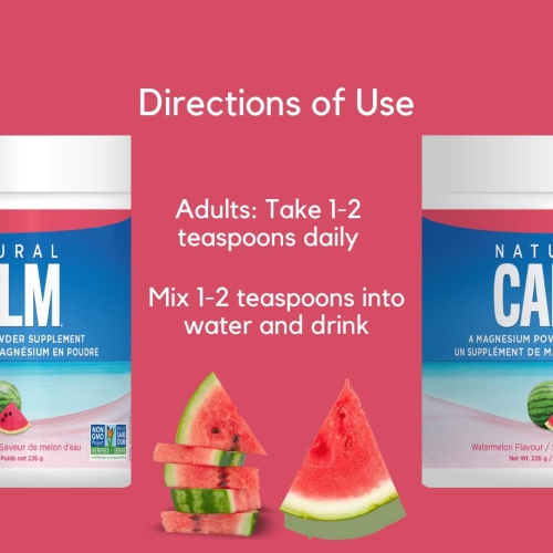 Natural Calm Magnesium Citrate Powder, 226g