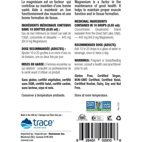 Monnol - Concentrace Trace Mineral Drops, 60ml