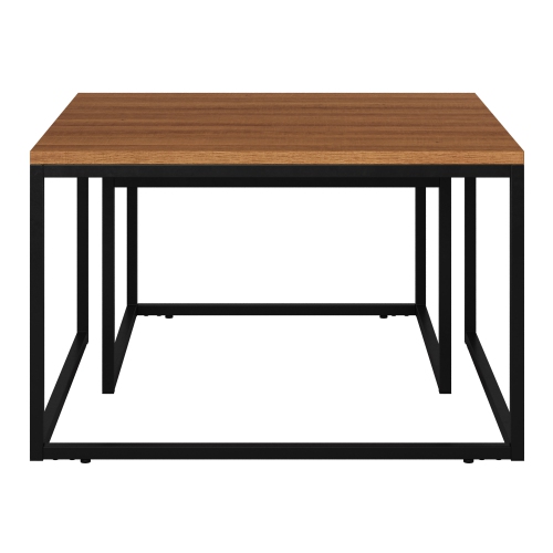 CorLiving Nesting Coffee Table--Brown Wood