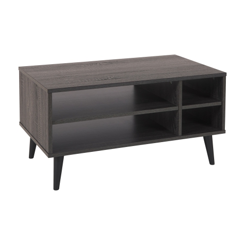 CorLiving LHW-601-C Rectangle Coffee Table with Storage