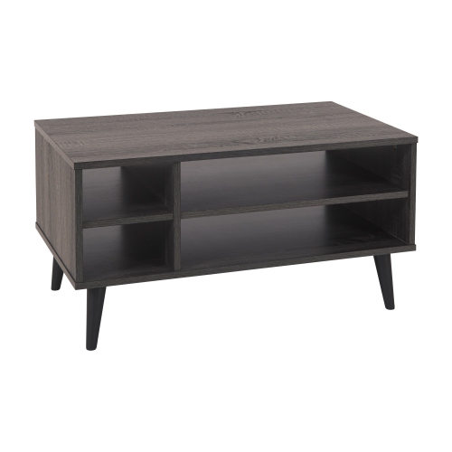 CorLiving LHW-601-C Rectangle Coffee Table with Storage