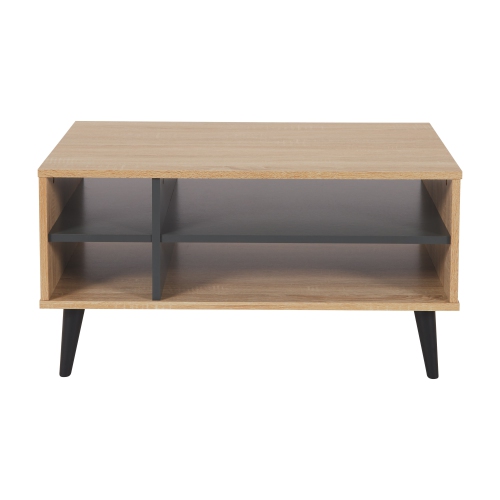 CorLiving LHW-600-C Rectangle Coffee Table with Storage