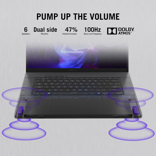 ASUS ROG Zephyrus G16 OLED Nebula16" Gaming Laptop -Eclipse Grey (Intel Core Ultra 7 155H/512GB SSD/16GB RAM/GeForce RTX 4060)