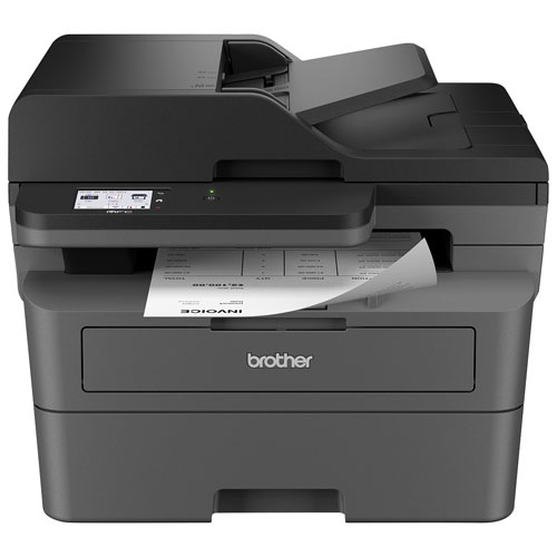 Imprimante laser tout-en-un sans fil monochrome MFCL2820DW de Brother