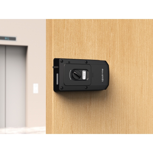 igloohome Keyless Entry Smart Rim Lock - Electronic Keypad, Instant Remote Access via Bluetooth/Code/App/Fob, No WiFi Required - Home, Office, Airbnb