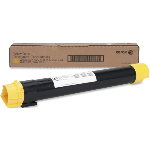** 365 DAYS WARRANTY ** /WorkCentre 7525, 7530, 7535, 7545, 7556, AltaLink C8030. Yellow Original Toner Cartridge /006R01510, 006R01514. By AZX-DEALS