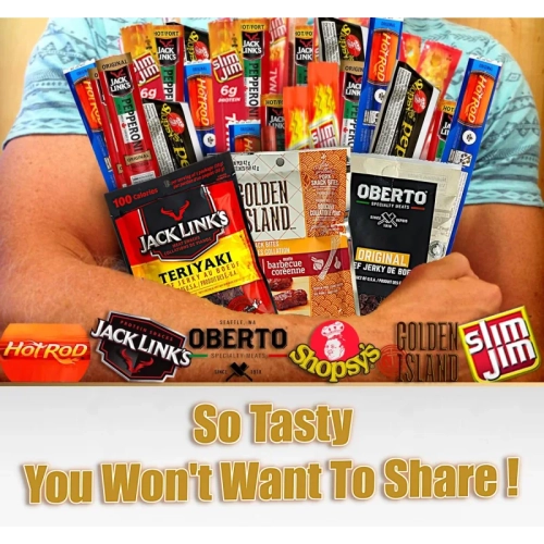 Valentine's Carnivore Snack Box: Perfect Gift for Men - Beef Jerky, Pepperoni Sticks, and More!