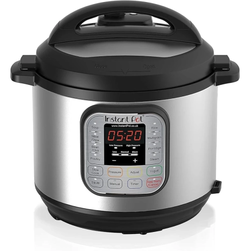 GENER Instant Pot Duo 7 In 1 Electric Pressure Cooker 6 Quart Stainless Steel Includes App With 800 Recipes