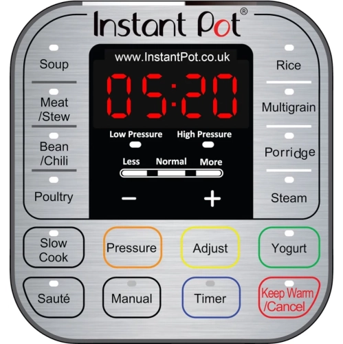 Instant Pot Duo 7-in-1 Electric Pressure Cooker - 6 Quart Stainless Steel, Includes App with 800+ Recipes