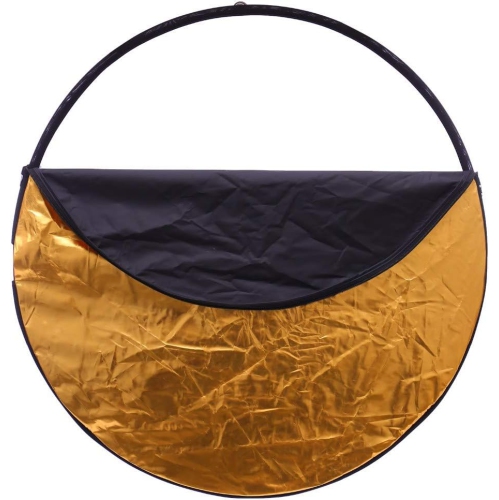 60cm/24inch Lighting Reflectors 5 in 1 Photos Round Reflector for Photo Studio Photography Accessory Handhold Portable Light Diffuser Panel