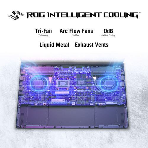 ASUS ROG Zephyrus G14 OLED Nebula 14" Gaming Laptop -Eclipse Grey (AMD Ryzen 7 8845HS/512GB SSD/16GB RAM/GeForce RTX 4050)