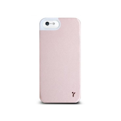 THE JOY FACTORY  Royce Premium Synthetic Leather Hardshell Case for Iphone5/5S, Csd116 (Pink)