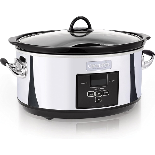 Crock-Pot 7 Quart Programmable Slow Cooker with Digital Timer, Food Warmer