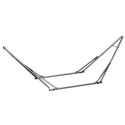 COSTWAY 9Ft Hammock Stand, Heavy-Duty Steel Hammock W/ 2 Chains & 2 S-Hooks