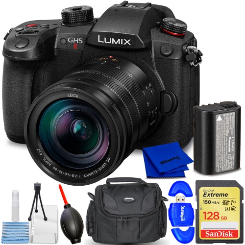 Panasonic Lumix GH5 II Mirrorless Camera with 12-60mm ASPH. Lens - 7PC  Bundle