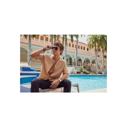 Bulova Mens Marine Star Precisionist Watch 43mm Silver-Tone Stainless Steel Case and Bracelet with White Dial