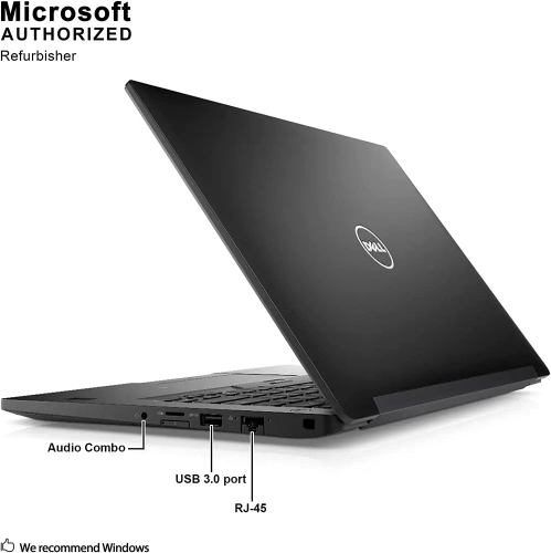 Refurbished - Dell Latitude 7480 14” Touch Sreen Business Laptop: i5-6300U 2.4GHz, 8GB DDR4, 256GB SSD, Webcam, HDMI, Windows 11 Pro