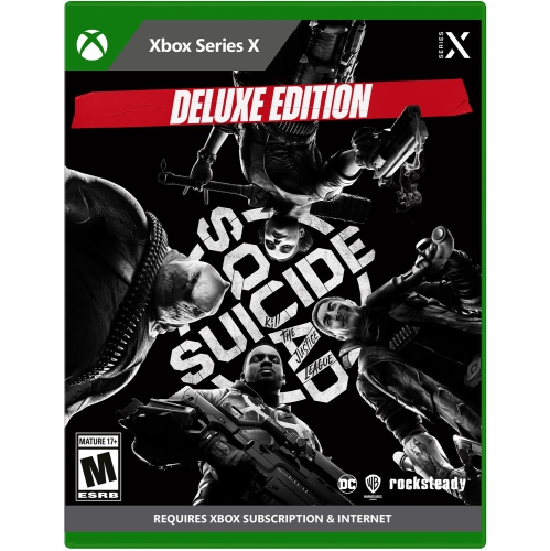 WARNER BROS GAMES  Suicide Squad: Kill The Justice League - Deluxe Edtion for Xbox Series X [Videogames] Plays off of Arkham Series great platform for a challenging shooter game along with some special abilities
