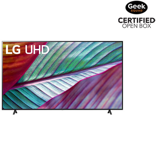 Boîte ouverte - Téléviseur intelligent webOS HDR DEL UHD 4K de 86 po de LG - 2023 - Noir