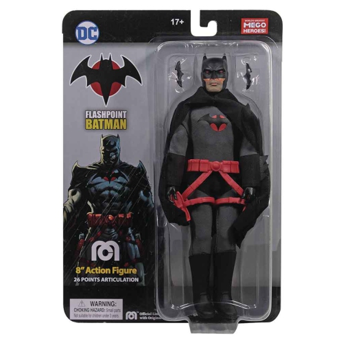 Mego DC Heroes 8 Inch Doll Figure Exclusive - Flashpoint Batman