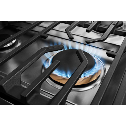 Frigidaire Gallery 36" 4.6 Cu. Ft. True Convection 6-Burner Gas Air Fry Range (GCFG3661AF) - Stainless
