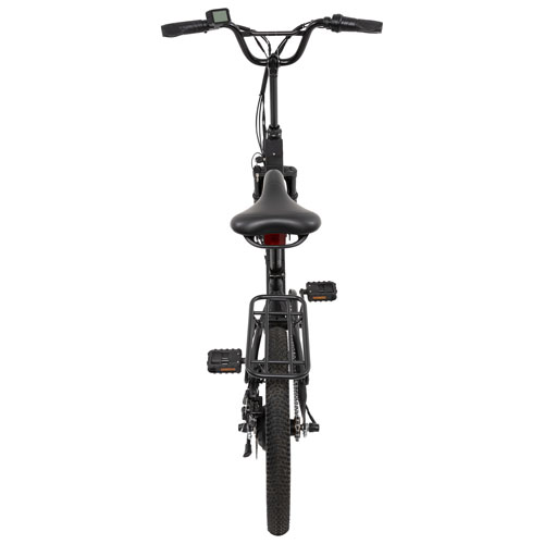 Swft R.X. Compact Electric City Bike (350W Motor / Up to 40km Battery Range / 32km/h Top Speed) - Black - Only at Best Buy