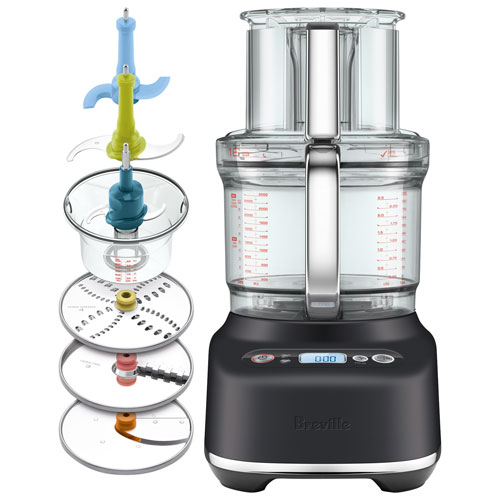 Robot culinaire Sous Chef de Breville - 16 tasses - Truffe noire