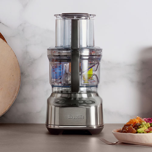 Breville Paradice Food Processor - 9-Cup - Brushed Stainless Steel