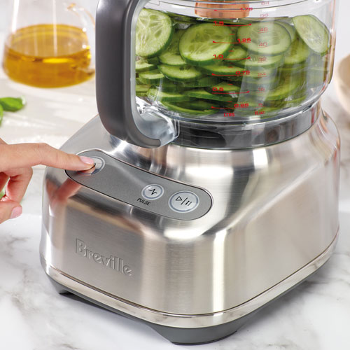 Breville Paradice Food Processor - 9-Cup - Brushed Stainless Steel