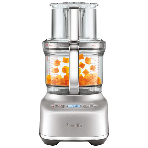Breville Paradice Food Processor - 16-Cup - Brushed Stainless