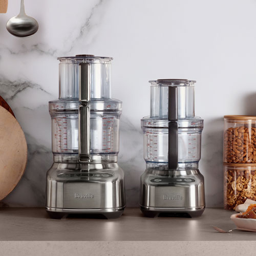 Breville Paradice Food Processor - 16-Cup - Brushed Stainless