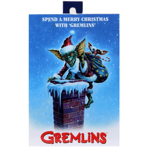 Gremlins 6 Inch Action Figure Ultimate Series - Santa Stripe with Mini Gizmo
