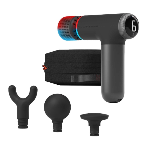 Image 1 de 4.. Sharper Image PowerBoost Pro Plus Compact Hot and Cold Percussion Massager