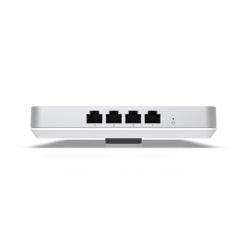 Ubiquiti Wall-Mount WiFi6 AP 2.5 GbE, Built-in POE Switch, 10.2 Gbps OTA, 600+ Client Capacity - White