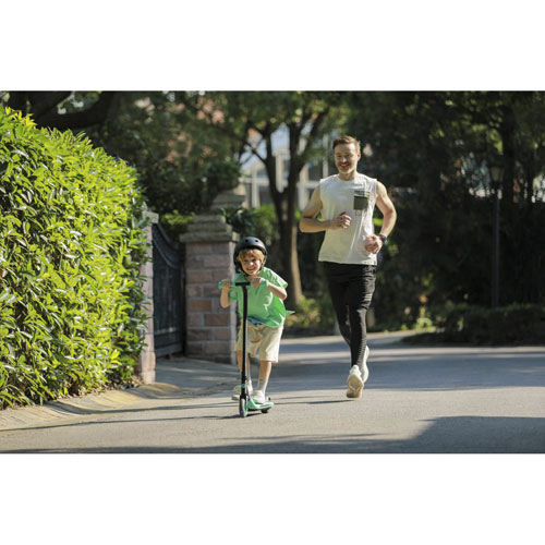 Refurbished (Excellent) - Segway Ninebot eKickScooter ZING A6 Kid's Electric Scooter (80W Motor / 5km Range / 12km/h Top Speed) - Green/Grey