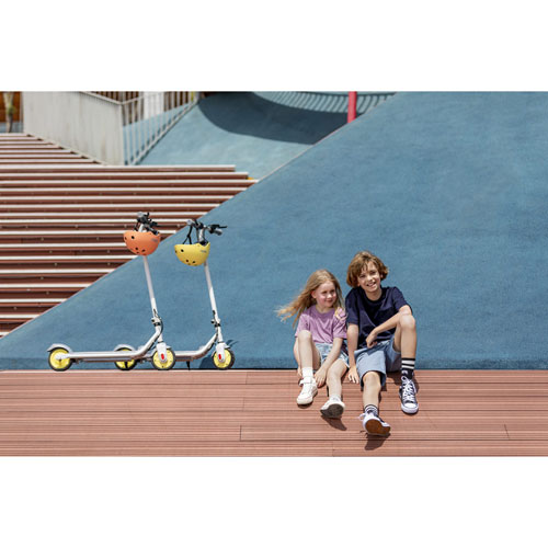 Refurbished (Excellent) - Segway Ninebot eKickScooter Zing C8 Kid's Electric Scooter - Grey