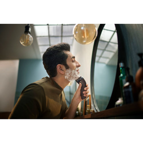 Rasoir électrique sec/humide série 3300 de Philips - Noir foncé