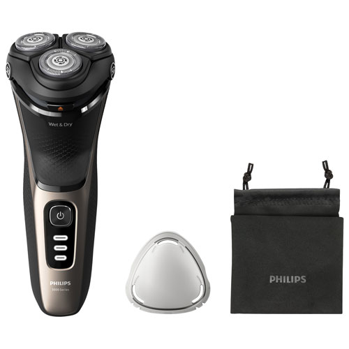 Philips Series 3200 Wet & Dry Electric Shaver - Ash Gold