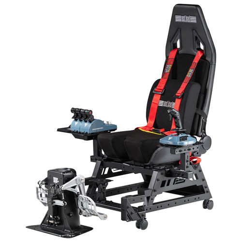 Next Level Racing Flight Seat Pro (Compatible with Flight Stand Pro) - Black