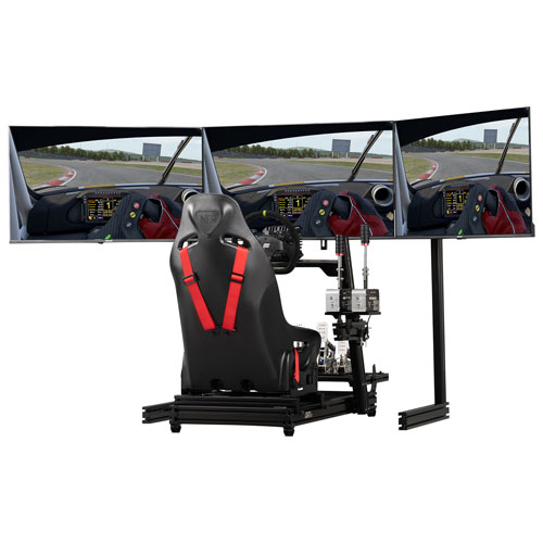 Next Level Racing Elite Triple Monitor Stand Add-On - Black Edition