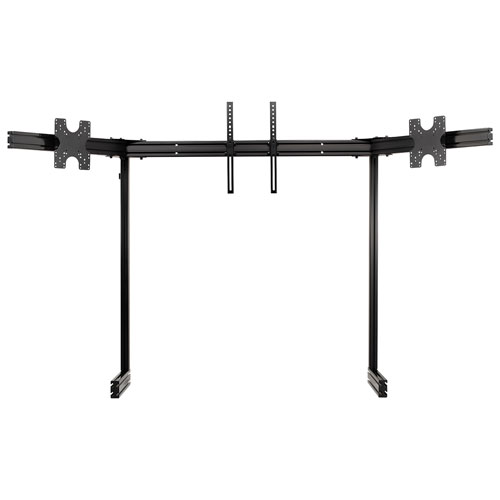 Next Level Racing Elite Freestanding Triple Monitor Stand - Black Edition