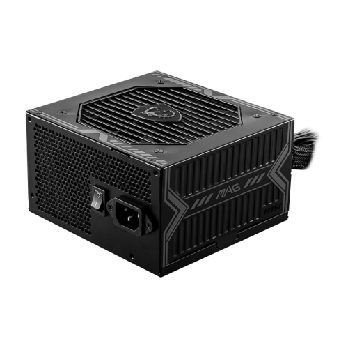 MSI MAG A750BN PCIE5 Power Supply, 750W, PCIE 5.1, 80 Plus Bronze, Non-Modular, Active PFC, 5 Years Warranty