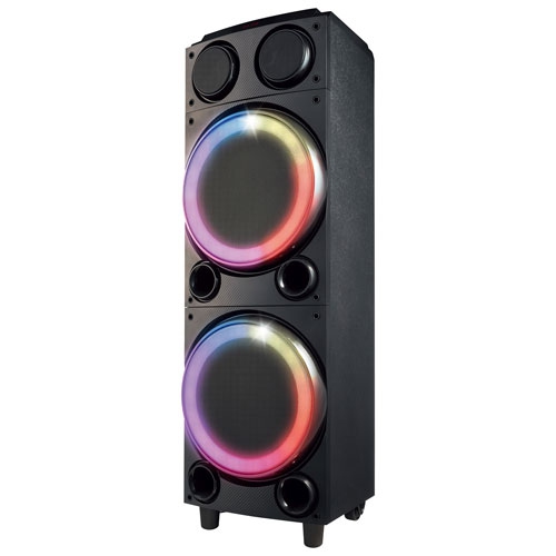 Sharper image multicolored store wireless party speaker