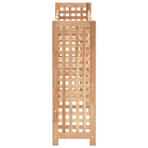 vidaXL Wine Rack for 25 Bottles Solid Walnut Wood 63x25x73 cm