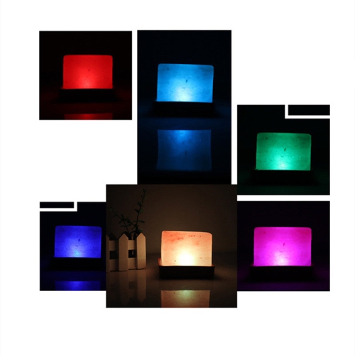 Bonsai Bright Multi-colored Salt Block Lamp Soft White