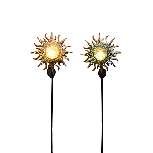 BONSAI BRIGHT  Solar Celestial Garden Light, Warm Led In White