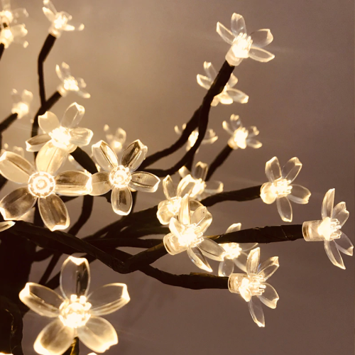 Bonsai Bright LED Cherry Blossom Tree Warm White Soothing Night Light